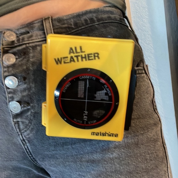 Matshima All Weather Cassette Player, still functioning, sports vintage early 80 - Picture 9 of 9